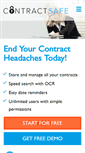 Mobile Screenshot of contractsafe.com